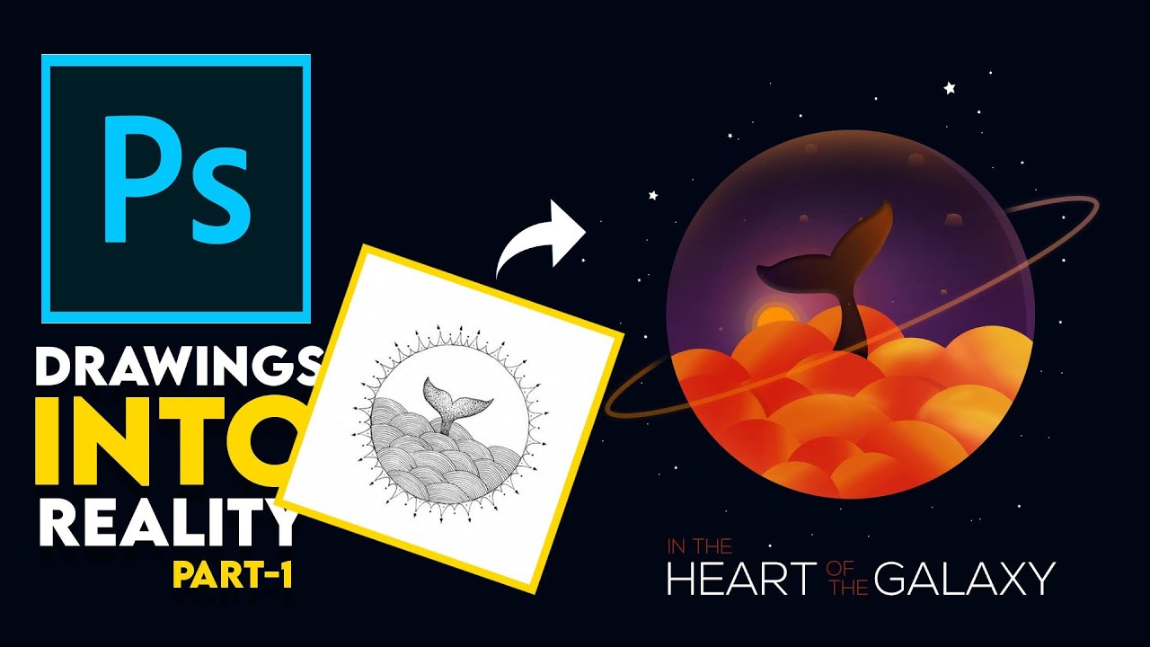 Photoshopping YOUR Drawings Again! | Photoshop CC 2020