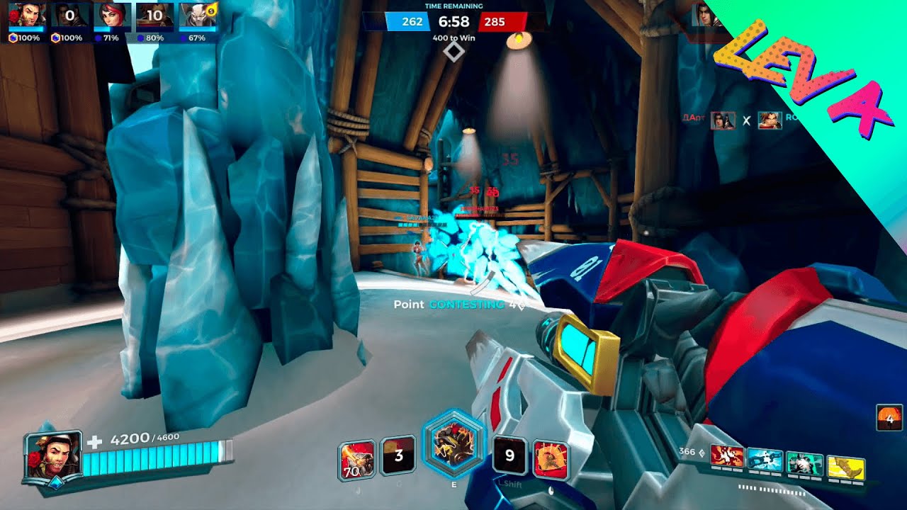 Paladins: Fernando (King Of The Hill, Snowfall Junction) Gameplay (No Commentary) [1080p60FPS] PC