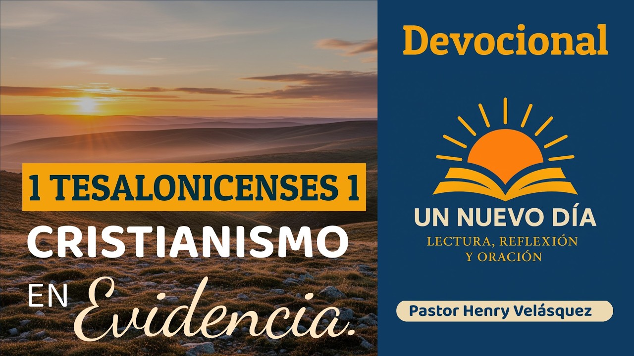 Devocional 1 Tesalonicenses 1 | Pastor Henry Velásquez