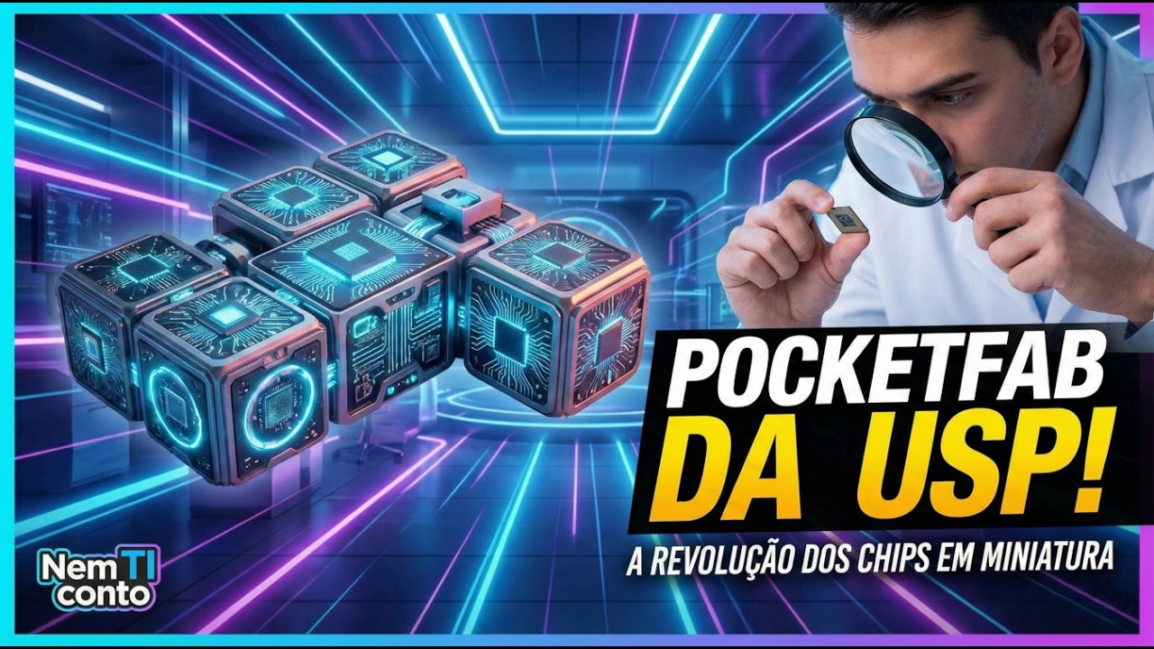 O Brasil vai produzir CHIPS em casa? Conheça a PocketFab da USP!