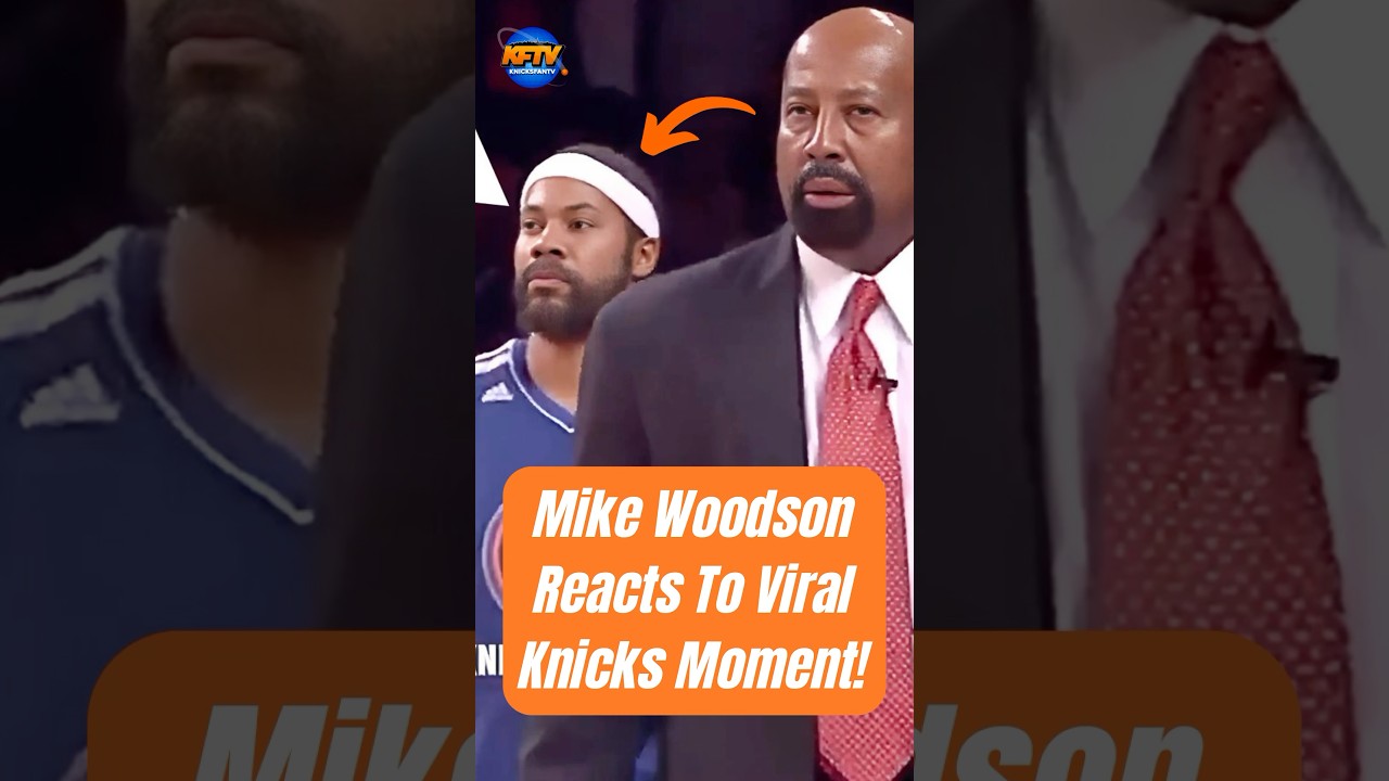 Former Knicks Head Coach Mike Woodson REACTS to this VIRAL Knicks Moment! #shorts #knicks