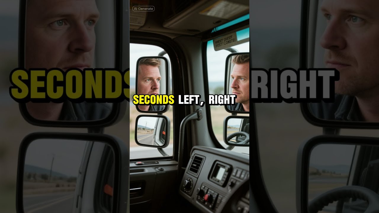 “Stop Missing Blind Spots! Semi-Truck Mirror Guide” 