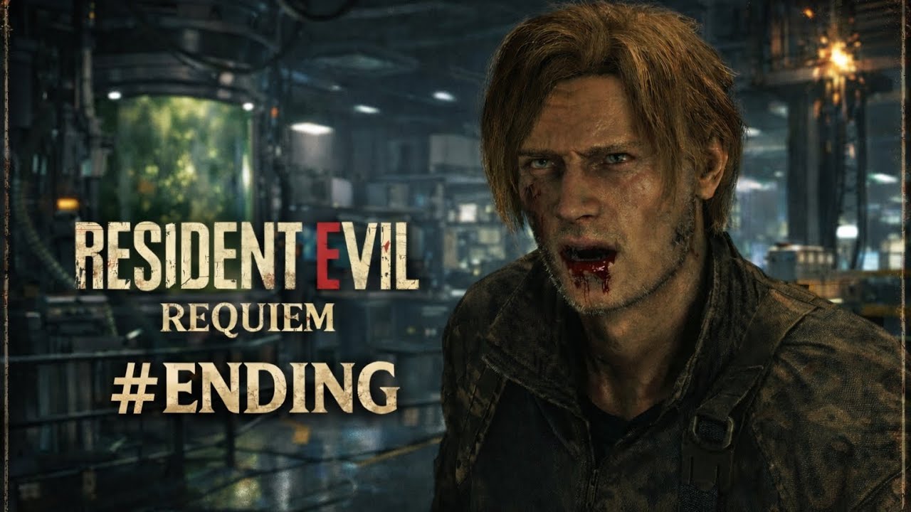 Resident Evil Requiem Final Ending | Leon’s Last Battle in the Research Facility (full gameplay)