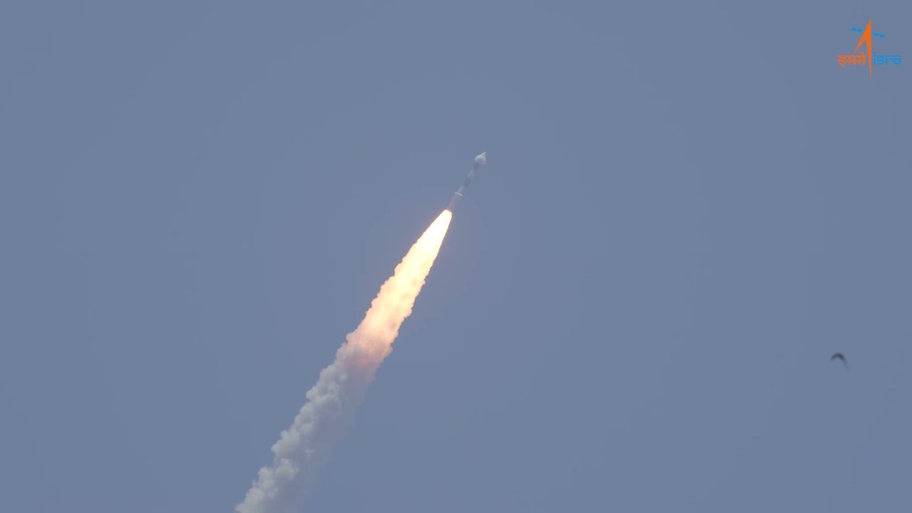 PSLV C57 Lift off video
