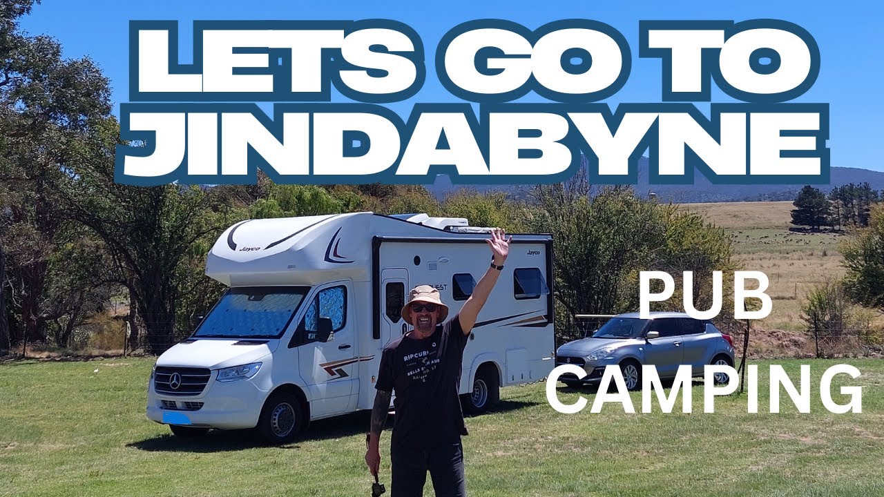 HEADED FOR JINDABYNE - MITTAGONG CARAVAN PARK AND A COUNTRY PUB CAMP - BREDBO INN HOTEL