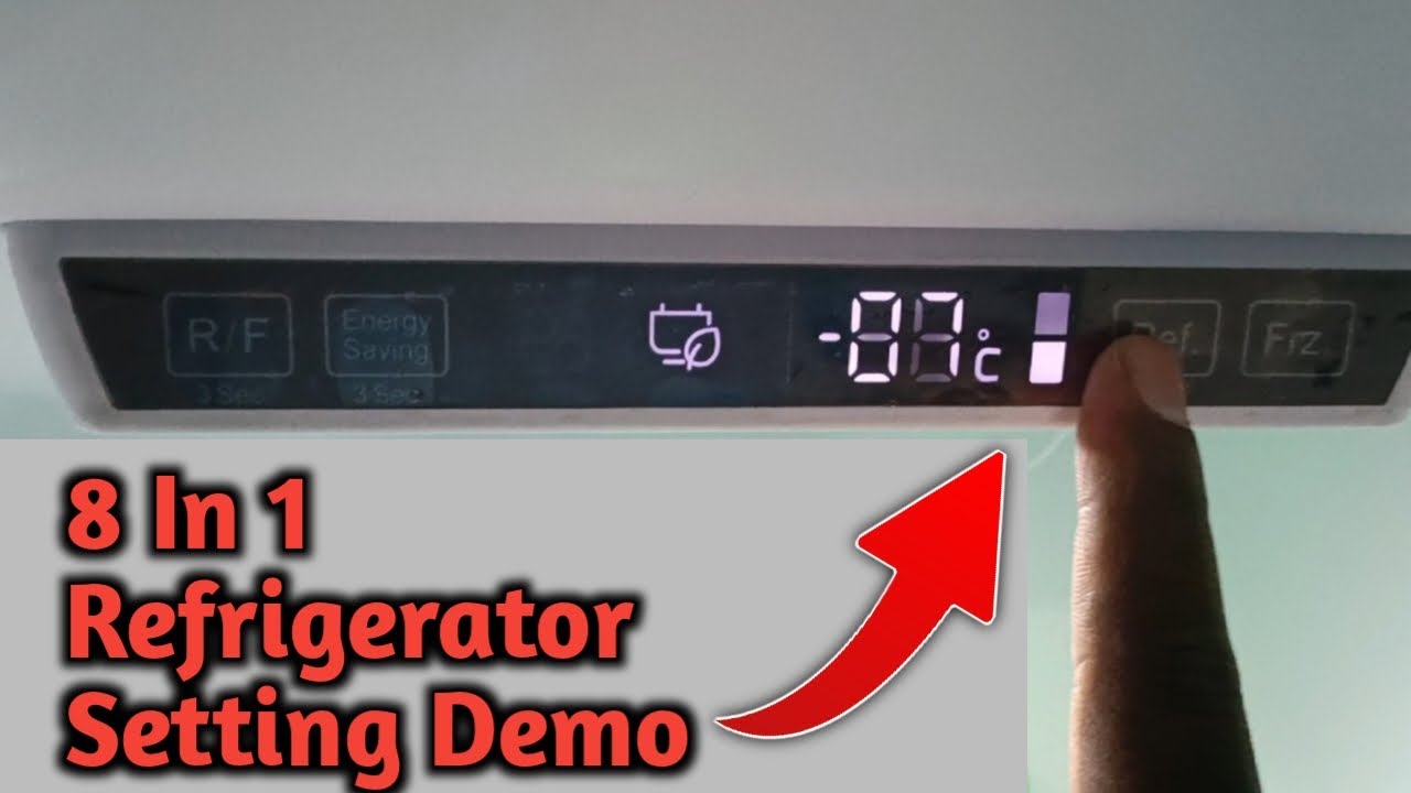 How To Use The 8 Different Settings On Your Haier Convertable Refrigerator
