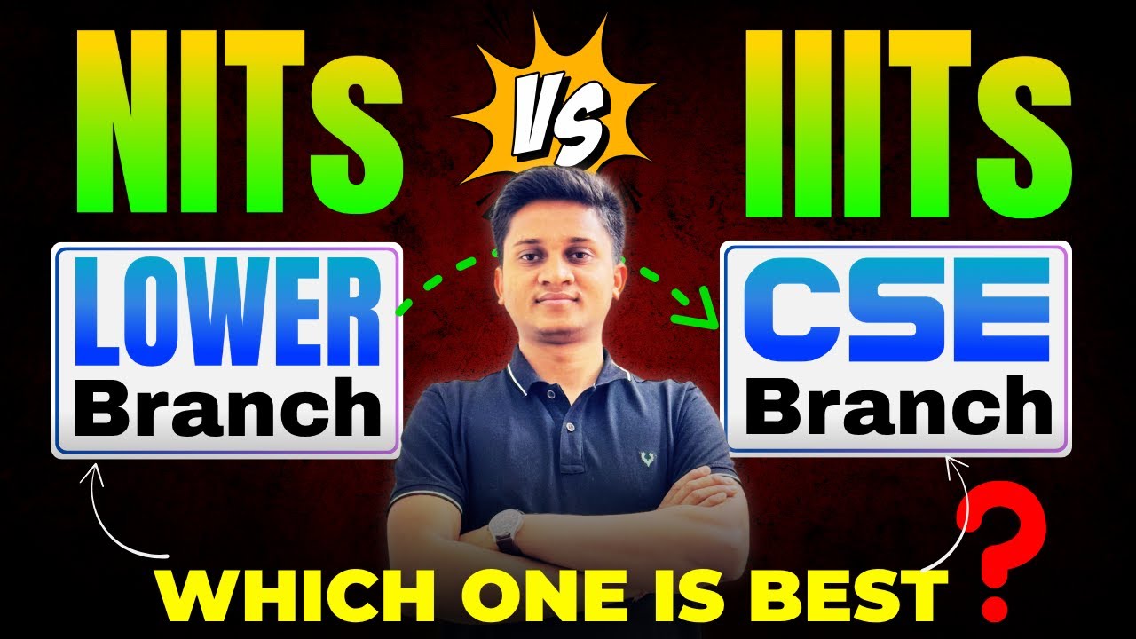 ✅NIT Core Branch vs IIIT CSE 💥 What to Choose in JoSAA 2025?