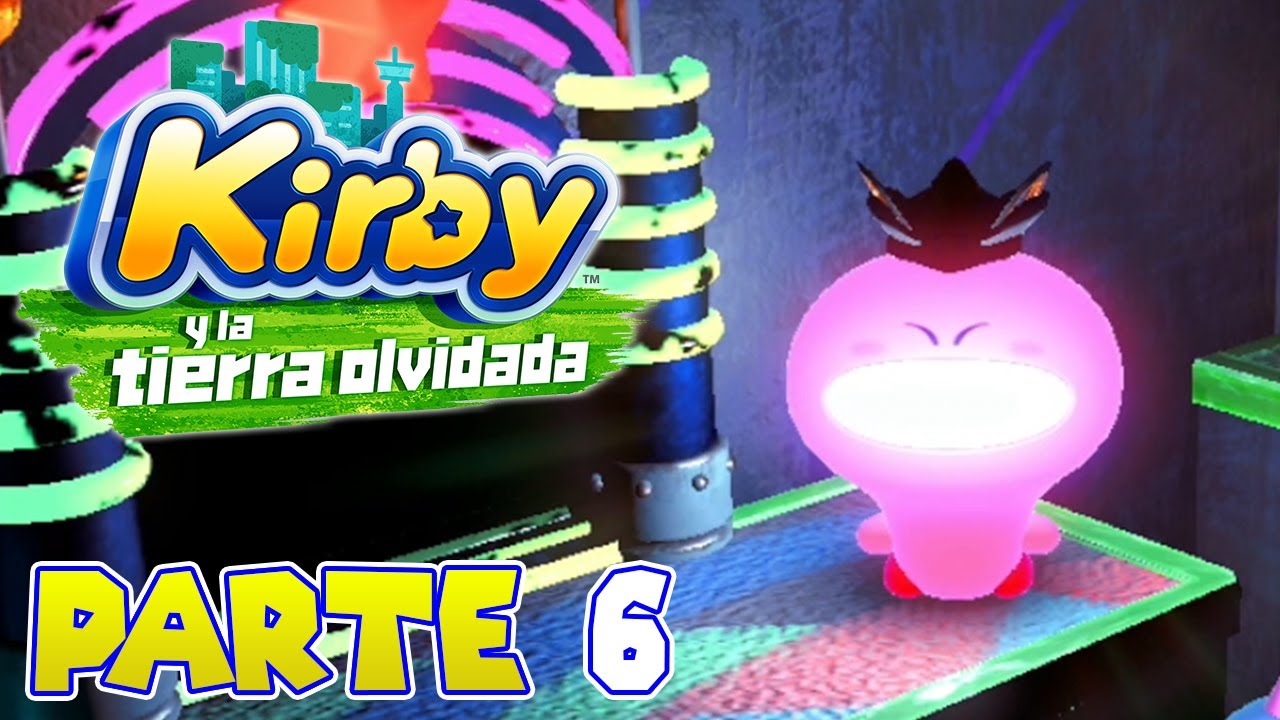 ¡KIRBY BOMBILLA EN EL PRIMER NIVEL NOCTURNO! | PARTE #6 | KIRBY Y LA TIERRA OLVIDADA