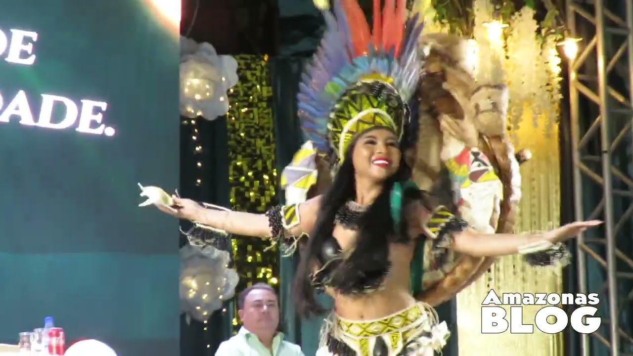 Rayane Ramos brilló en el escenario del Miss Tabatinga 2026