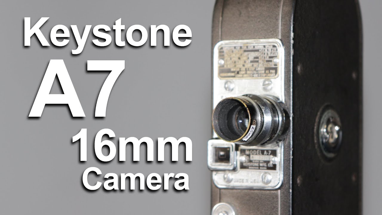 Keystone A-7 16mm Camera - Overview and Film Loading