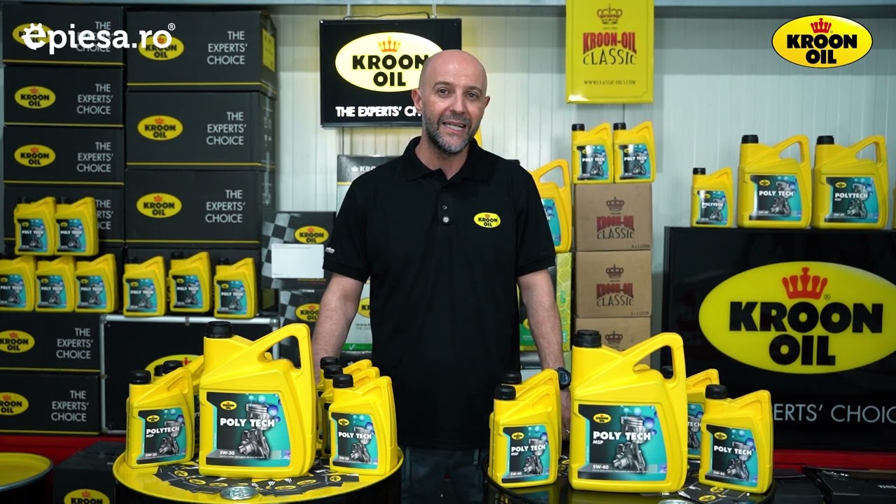 Polytech - Gama de varf al producatorului Kroon Oil in care se utilizeaza tehnologia OSP