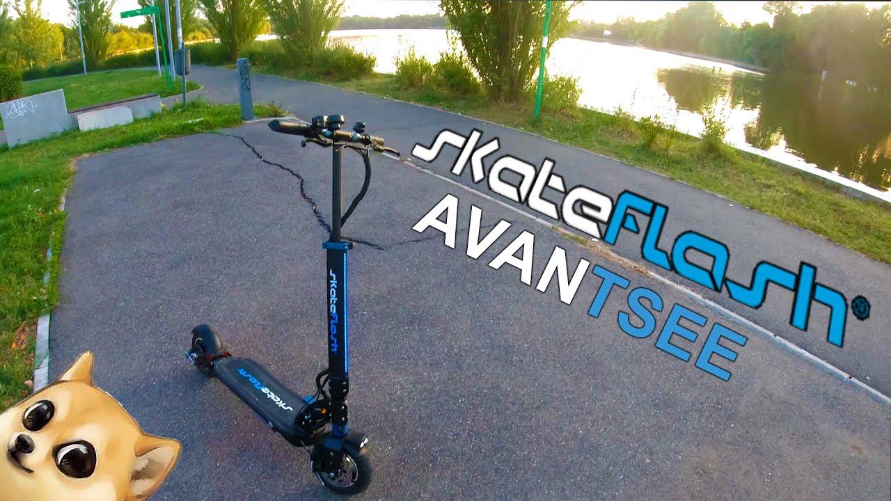 Unboxing si testam trotineta Skateflash AVANTSEE