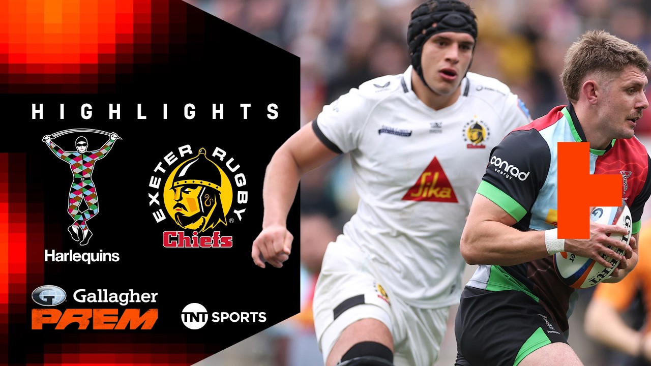 STUNNING COMEBACK! 😧 | Harlequins vs Exeter Chiefs | Gallagher PREM Rugby Highlights