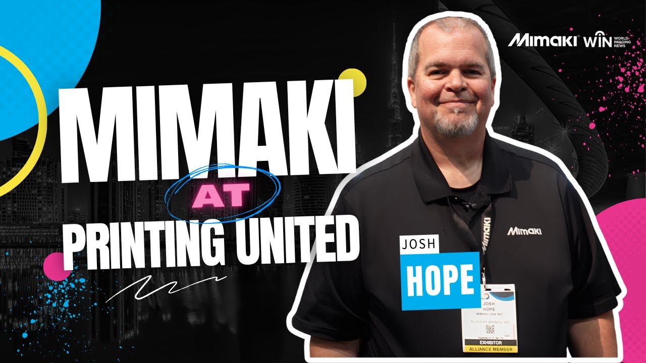 Mimaki Unveils the TS200-1600 and UJV300 DTF75 at Printing United 2025!