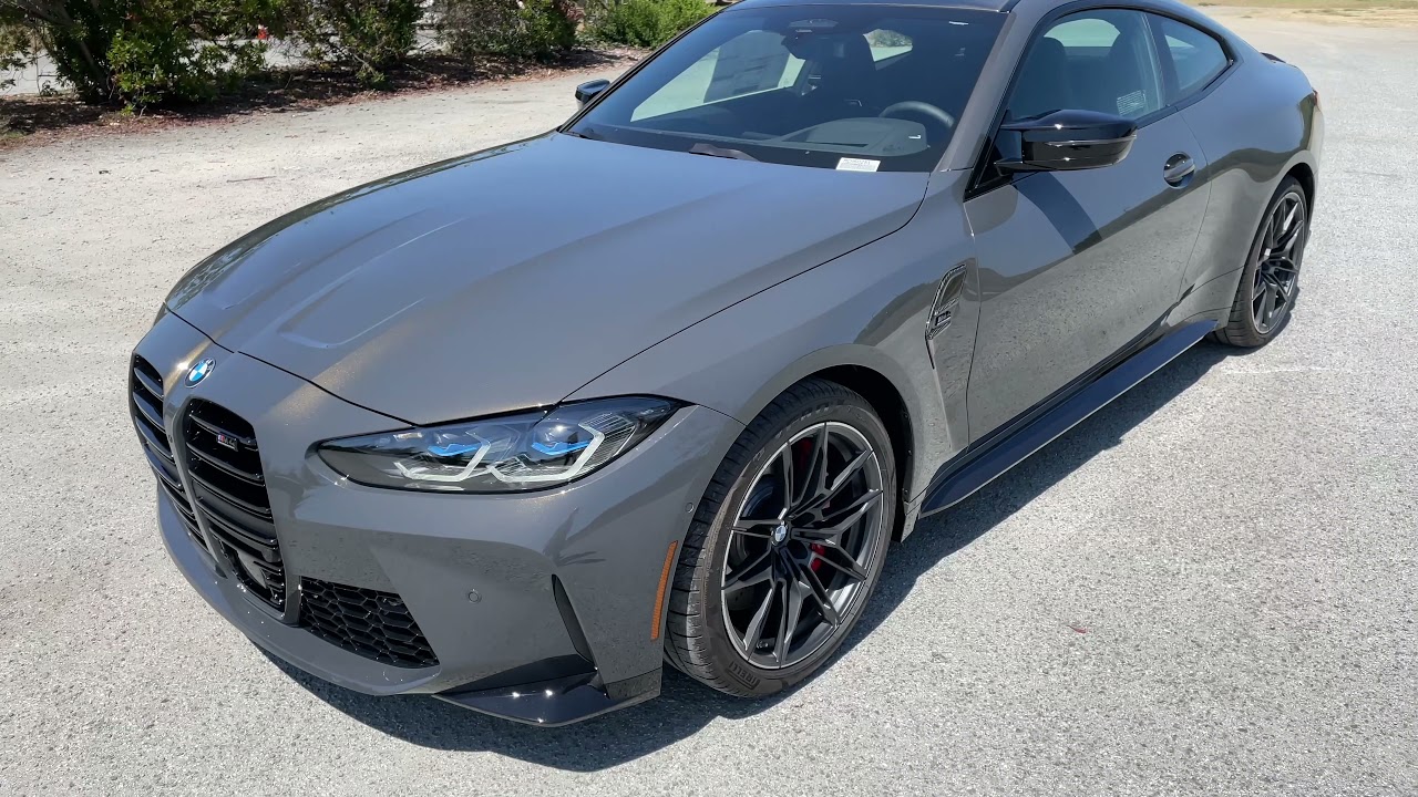 The 2021 M4 Competition in Dravit Grey | 4K