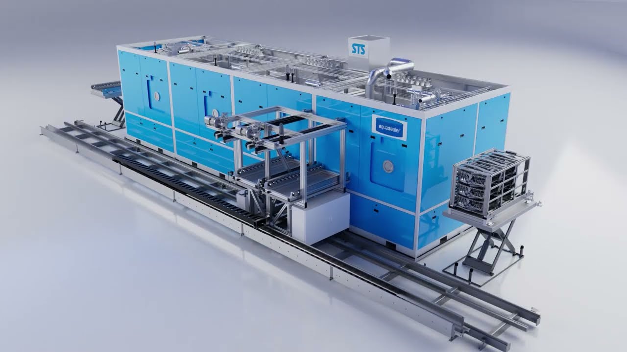 AQUASEALER® RS60 1200 with motorized coveyor