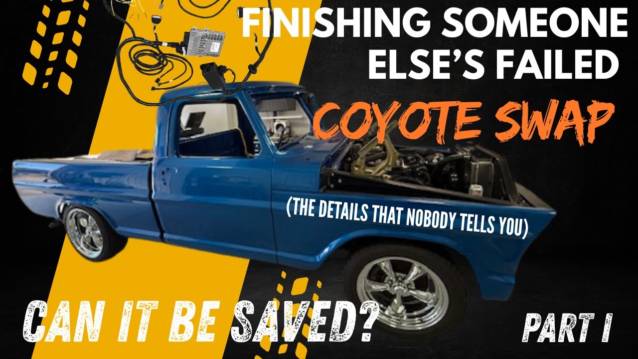 Finishing Someone Else's Coyote Swap Project - (Is it too far gone)? 1968 F100 Ep1: