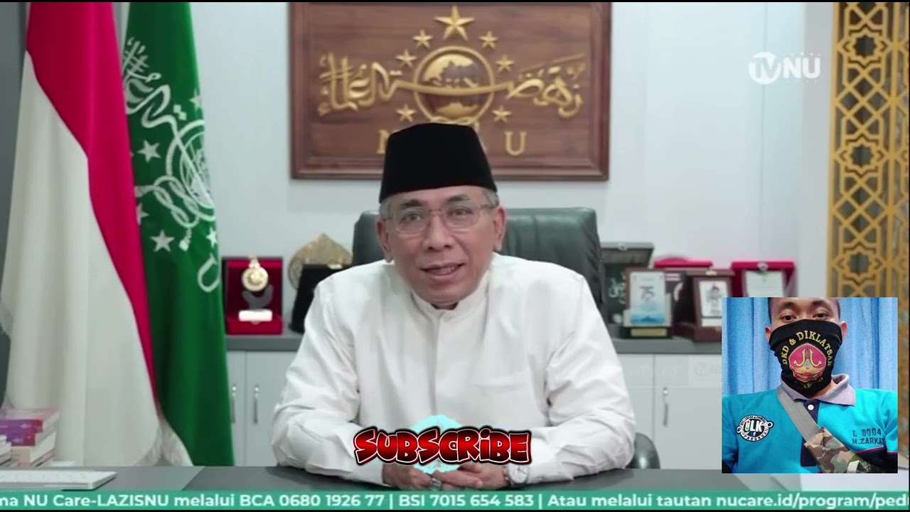 Ketua PBNU menyampaikan 