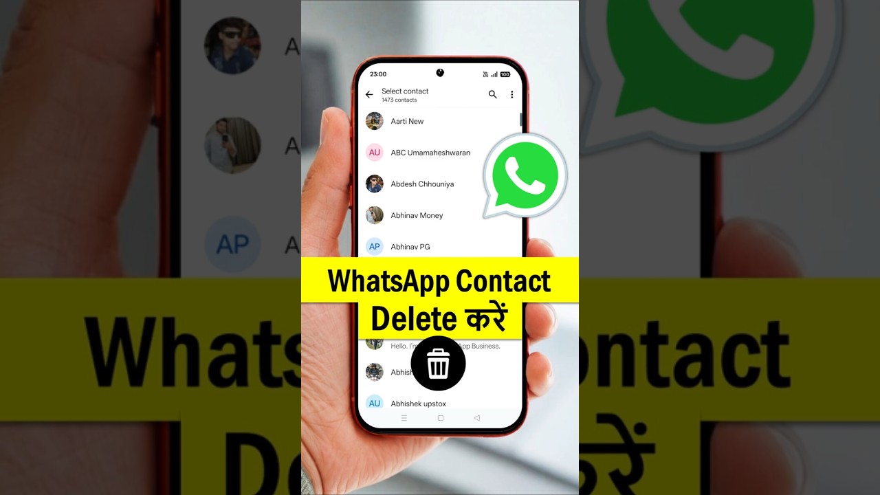 Whatsapp Se Number Kaise Delete Kare | How to delete Whatsapp contact | Remove Whatsapp Contact