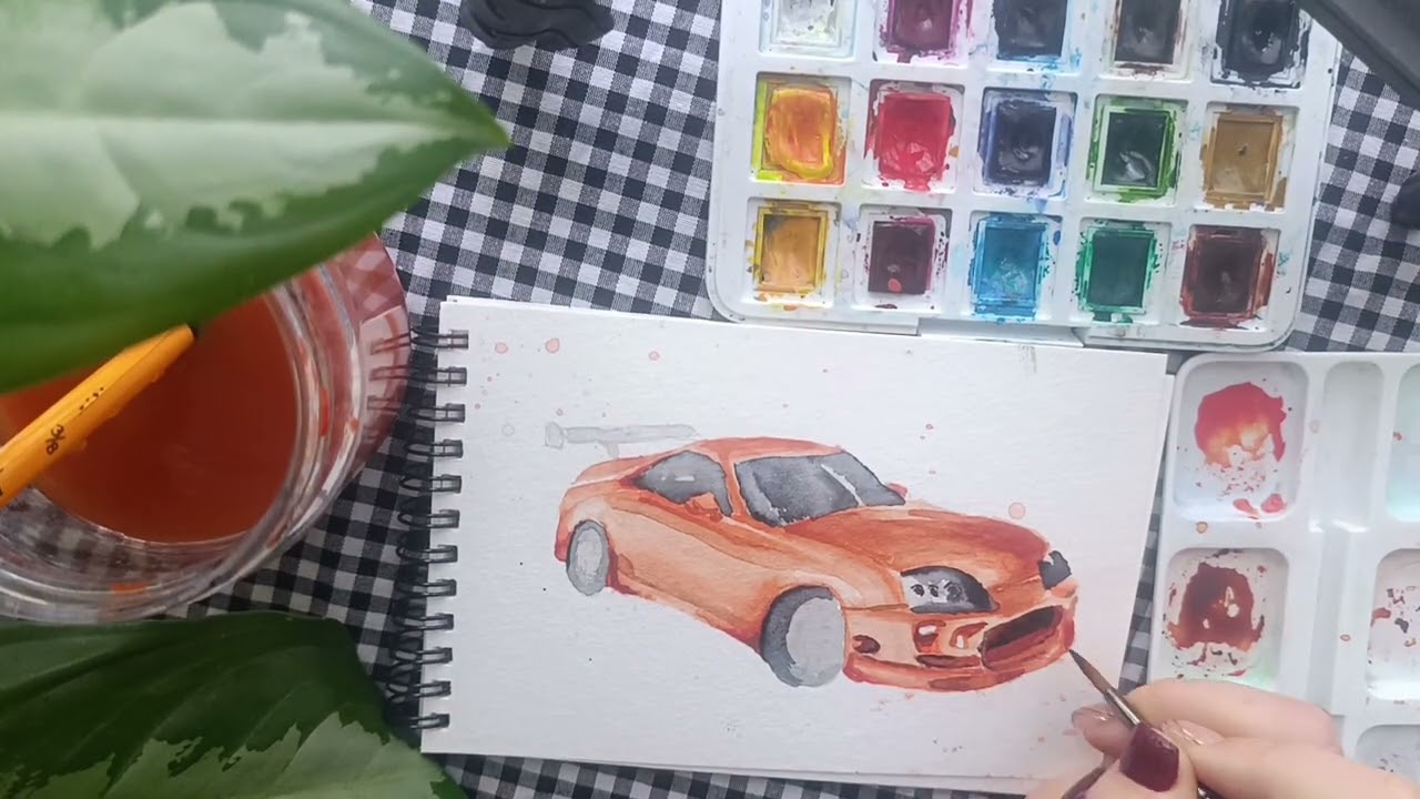 How i paint the Fast and Furious Toyota Supra