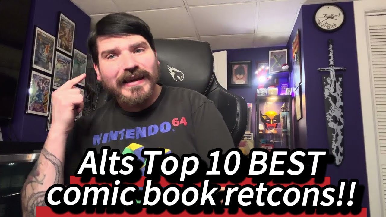 Top 10 best retcons in comic books!!