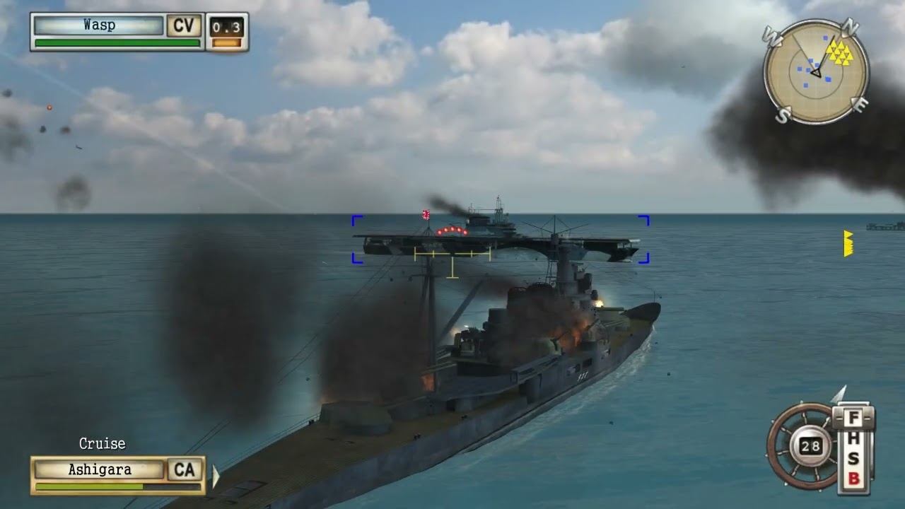 Battlestations Midway: Skirmish BSmodHQ IJN #1- (Mod) Cargo Interception