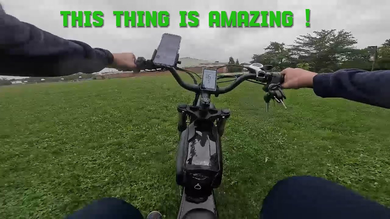 Got my First E-Bike !! (Ridstar Q20) First Impressions..