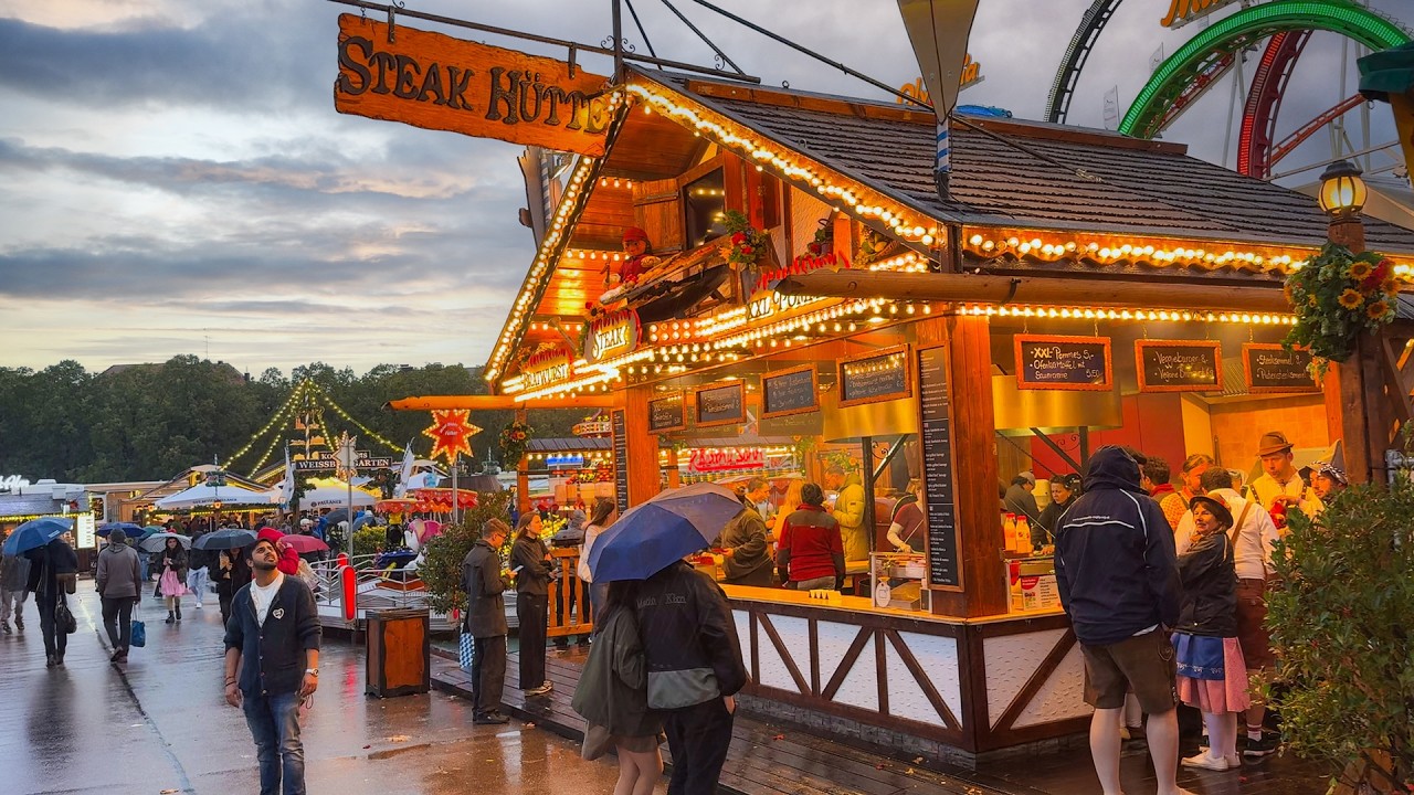 Oktoberfest Food Tour - Bratwurst, Pretzels & Grilled Salmon