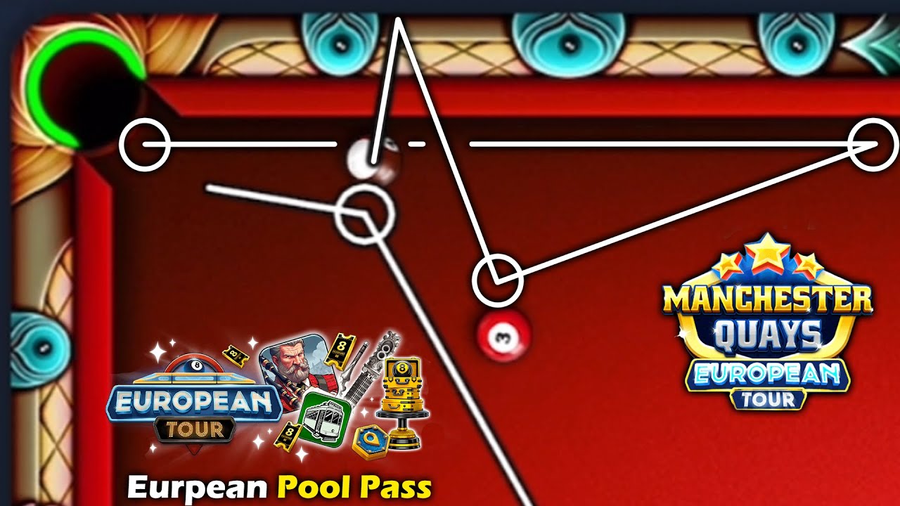 New 80M Manchester Table & European Tour Season - New Pool Pass Level Max - 8 Ball Pool GamingWithK