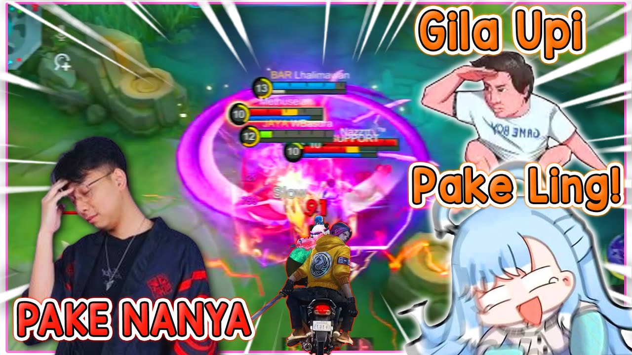 Bang Windah Terpesona Liat Bang Upi Pake Ling Sat Set !!【Kobo Kanaeru | Clips】
