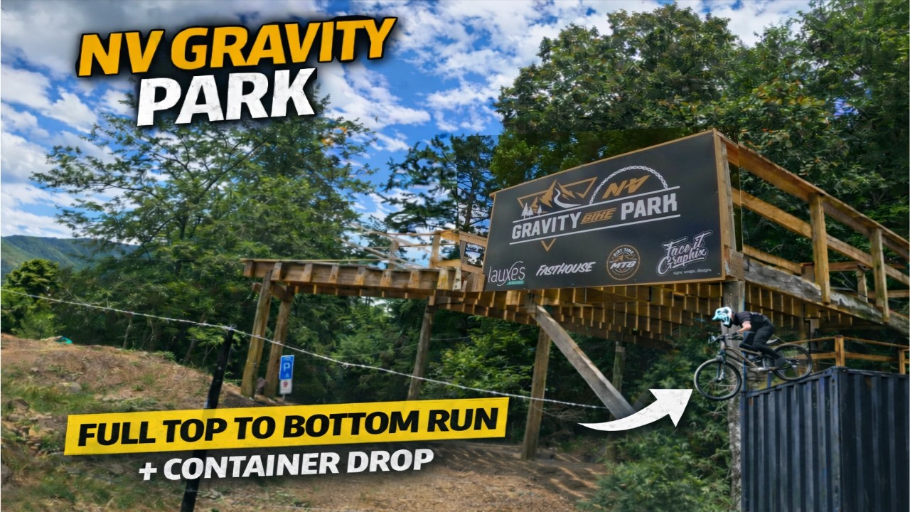 NV GRAVITY PARK TOP TO BOTTOM - PLUS SHIPPING CONTAINER LINE