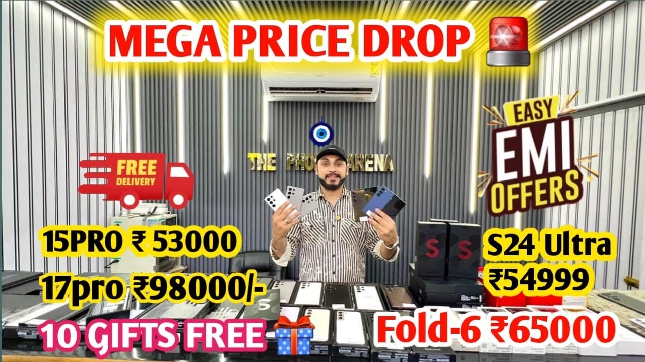 Mega Price Drop On All Models I Cheapest iPhoneMarket | Second Hand Mobile, iPhone 16 Pro, iPhone 16