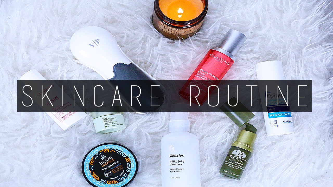 Morning & Night Skincare Routine OILY + HYPERPIGMENTATION || TheNotoriousKIA