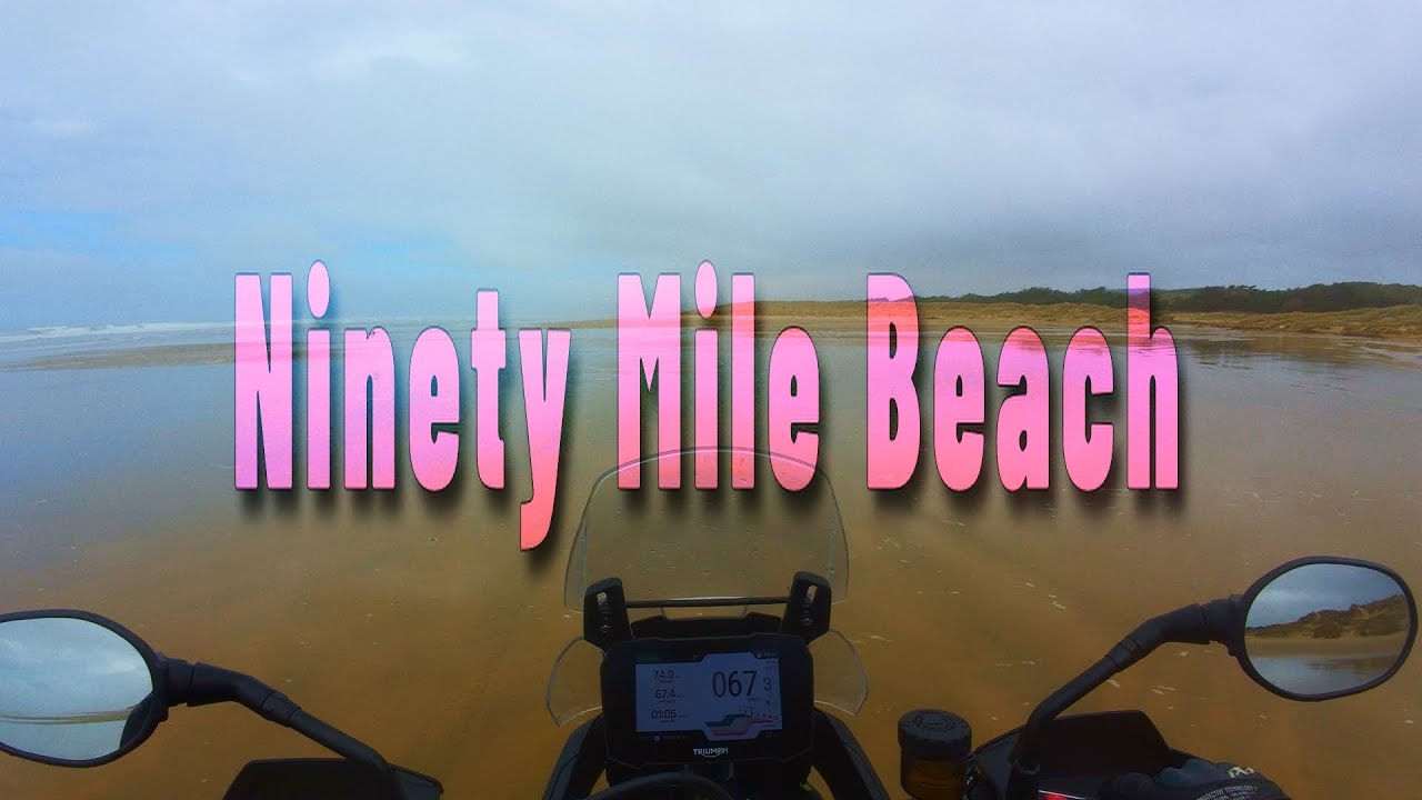Awesome Motorcycle Ride on Ninety Mile Beach