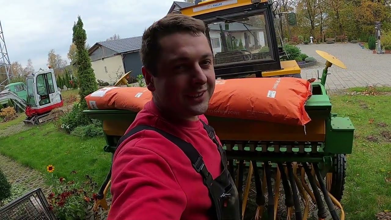 Pierwsze Uruchomienie Siewnika Po Remoncie☆Siew Żyta Na Dzierżawach☆