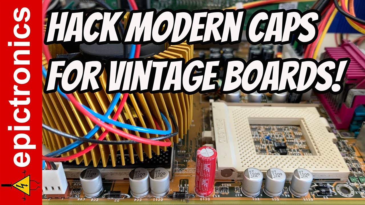 ABIT BP6 Repair & Hack with modern caps
