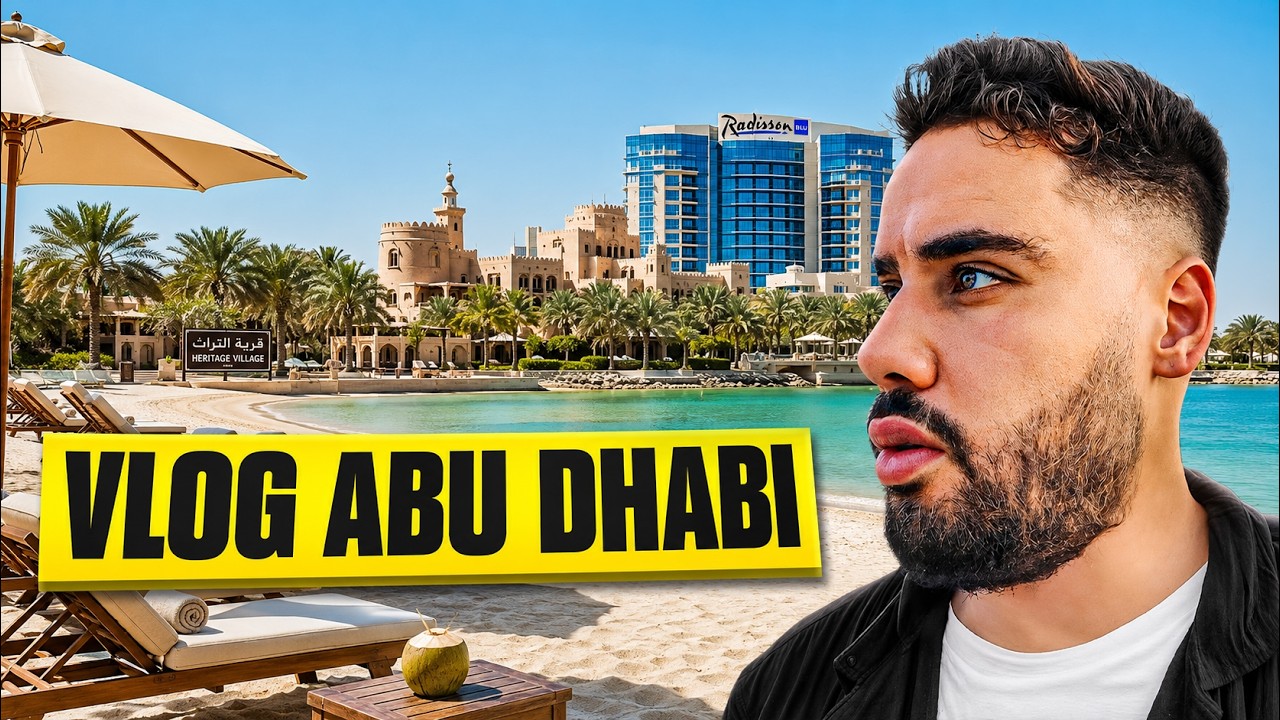 24 h à Abu Dhabi: hôtel 5⭐, Marina Mall et un lieu incroyable que PERSONNE ne connaît 