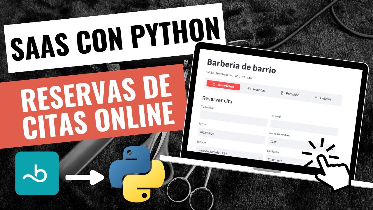 💻 Aplicaci&oacute;n de reservas online con python