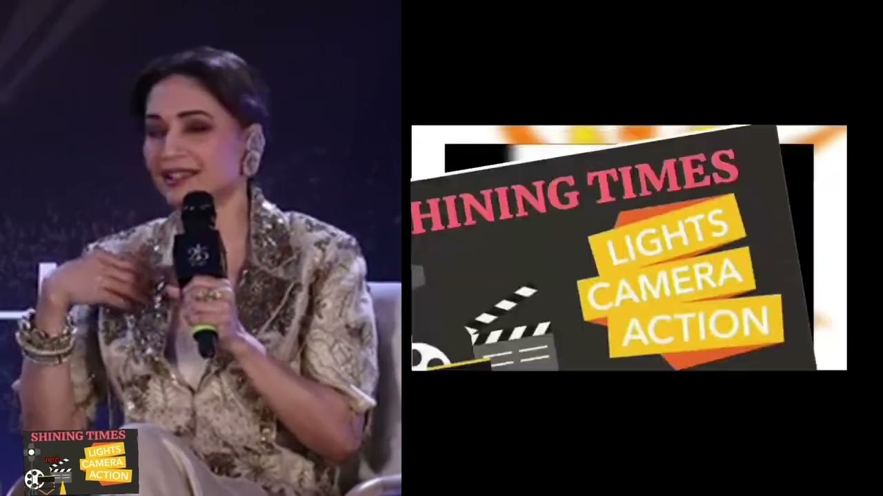 Madhuri Dixit speaks; Bollywood and women of India listen the diamond words for women upliftment