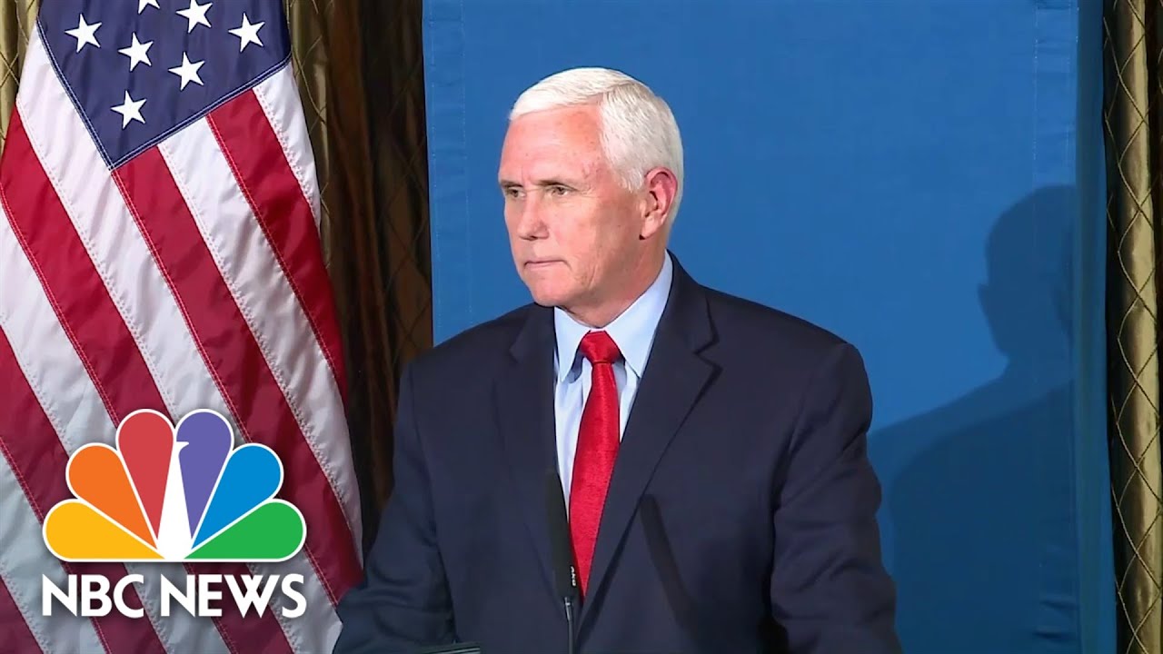 Pence: No room for 'apologists for Putin' in the Republican party
