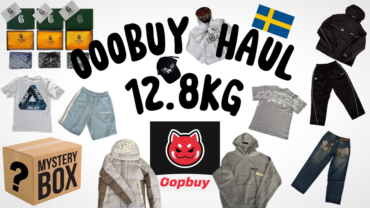 🇸🇪 OOPBUY HAUL 12.8KG 🇸🇪