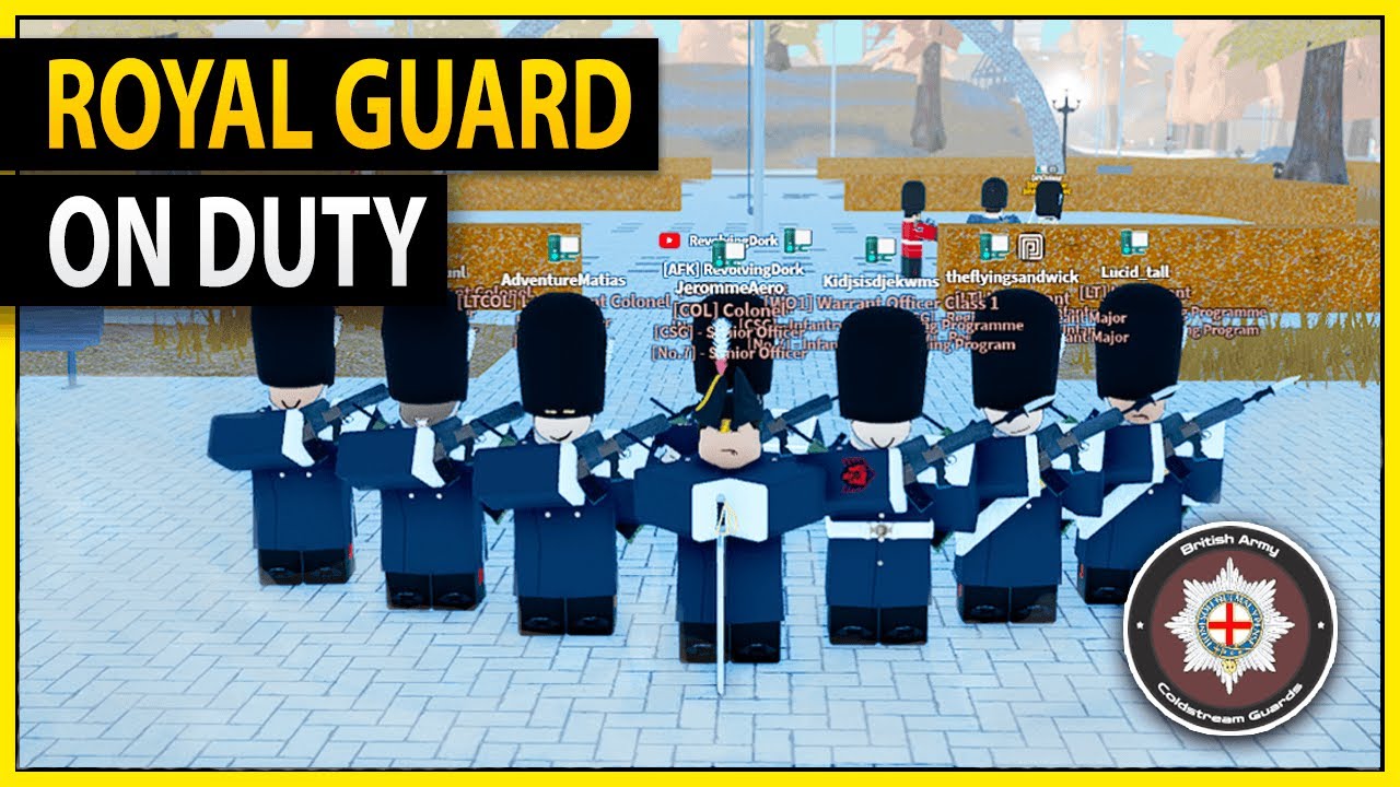 [ROBLOX] British Army - CSG On Duty (Royal Guard)