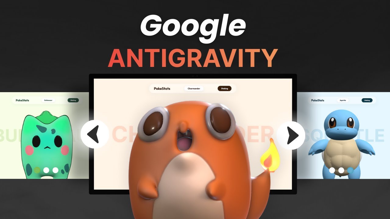 How I Build 3D Animated Websites with Google AntiGravity