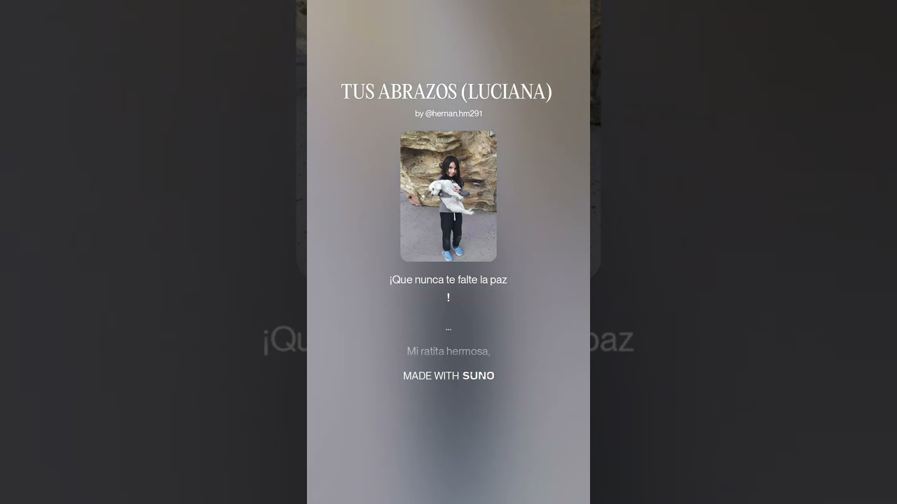TUS ABRAZOS (LUCIANA)