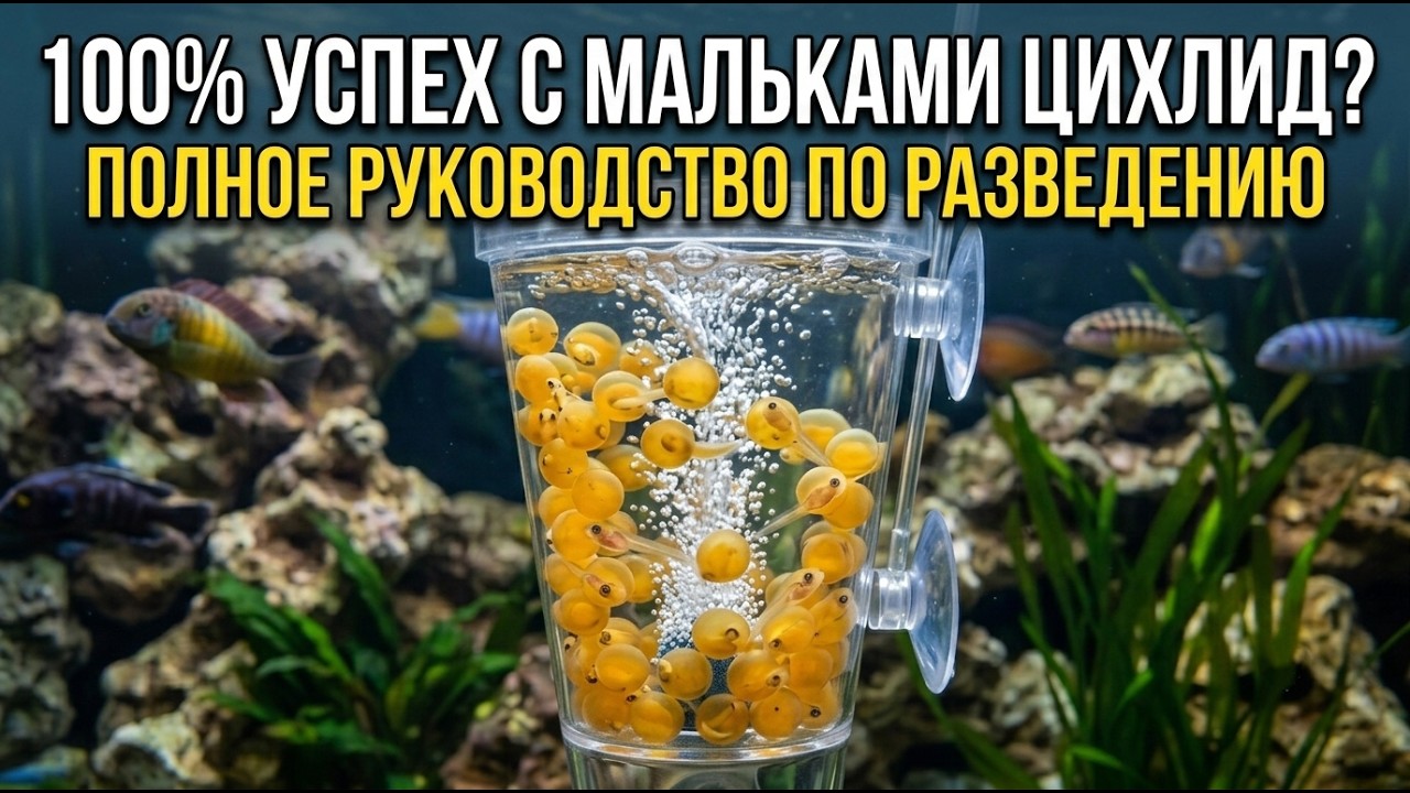 Естественная и искусственная инкубация цихлид. Cichlid Incubation: The Truth No One Tells You