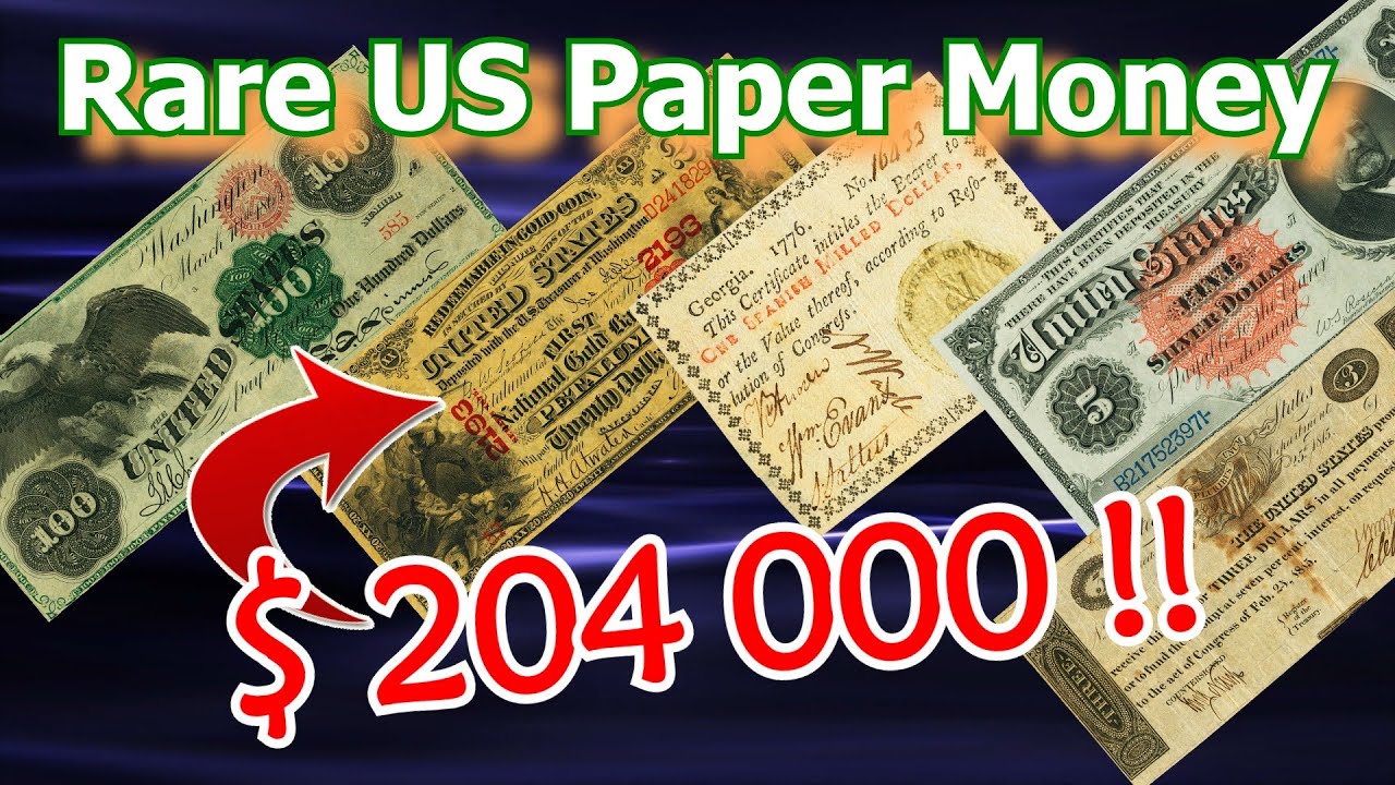 Early US Paper Money Worth Big Money Sold