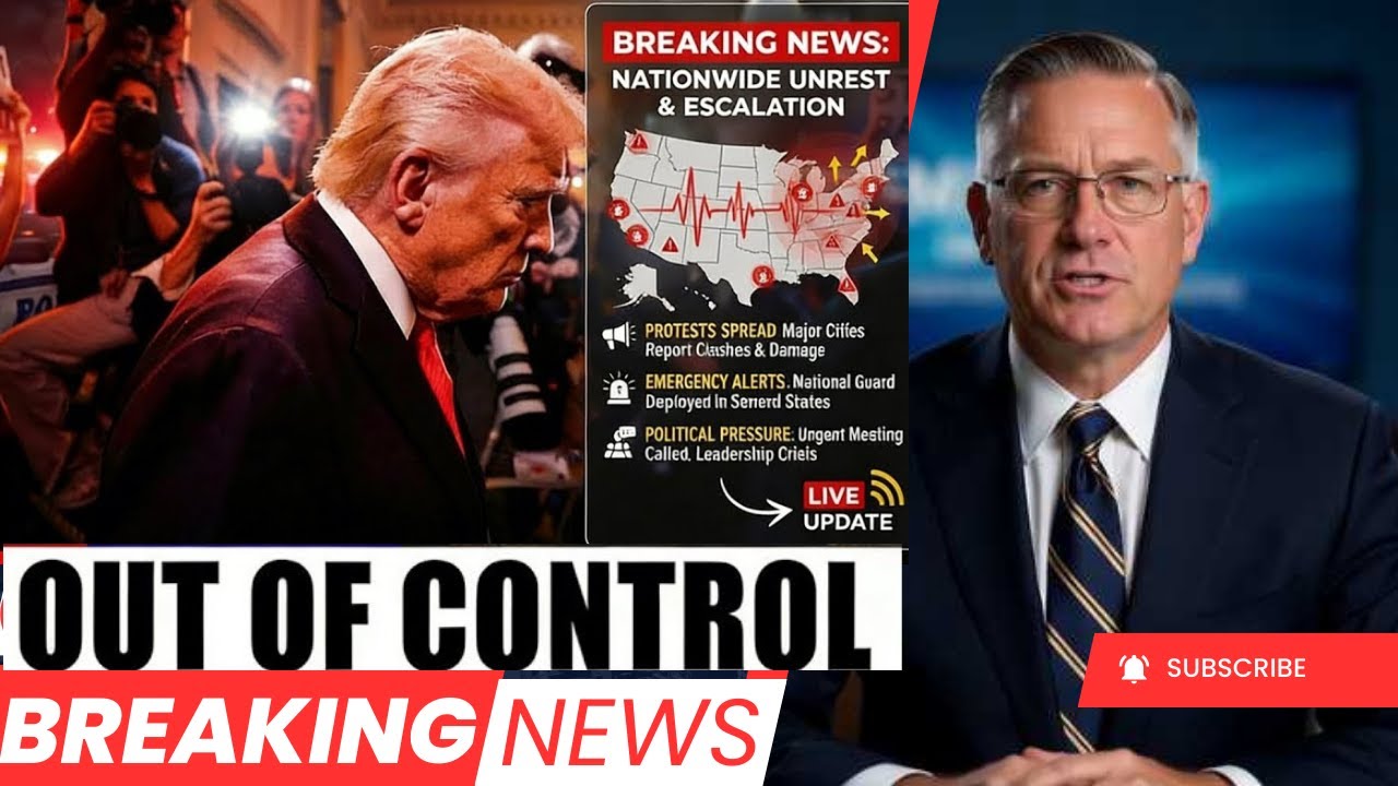 BREAKING: Humiliated Trump Loses Control, Chaos Erupts Nationwide