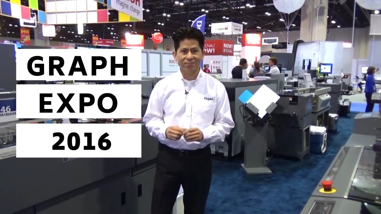 Duplo at Graph Expo 2016 | Booth Highlights