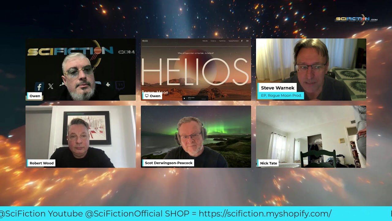 SciFiction Broadcast / Conversation with Helios sci-fi audio drama writer/actors