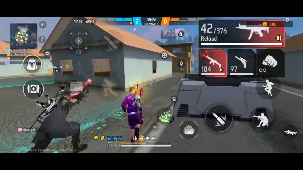 1vs4 Impossible Clutch in CS Rank 🔥 Full Squad Wipe#freefire #viral 